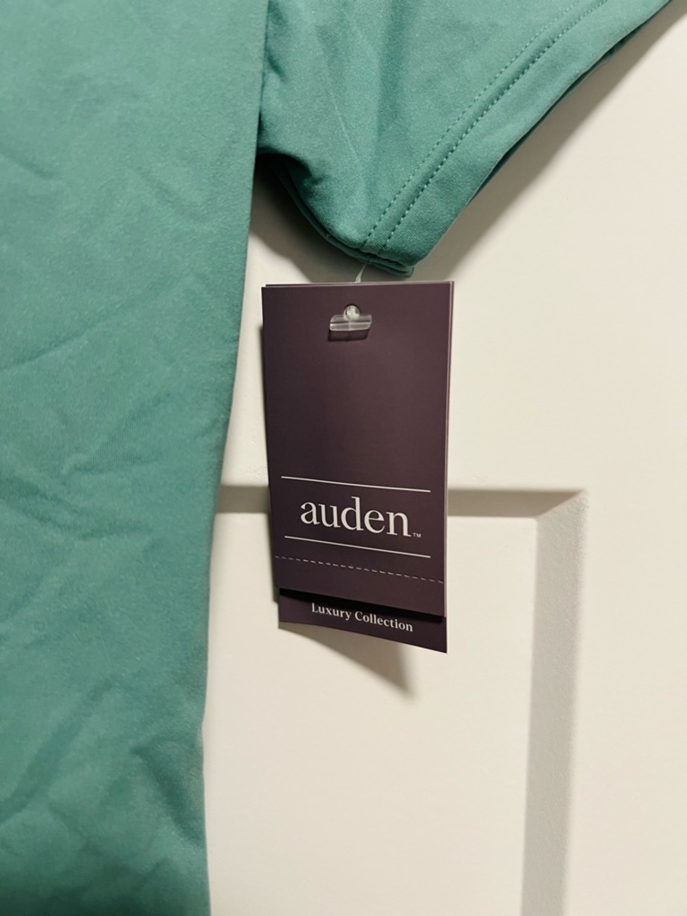 Auden Green Short Sleeve Luxury Bodysuit - Picture 2 of 5